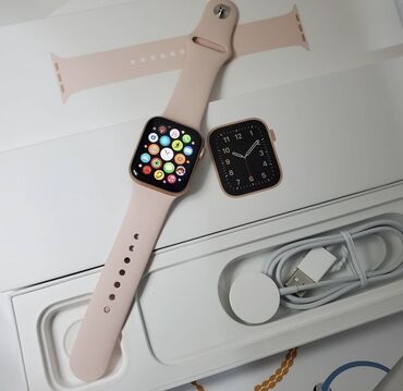 Наручные часы: Apple Watch SE 40mm Gold Отличное состояние Оригинал. КОРОБКА
