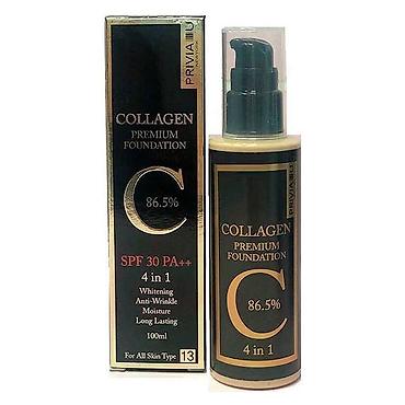 spf: Тональный крем PRAVIAU Collagen Premium Foundation 4 in 1 — 1