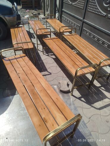 Садовые зонты: Скамейка с навесом 15000сом скамейка с подлокотник 6500 — 20