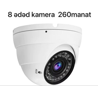 купить профессиональную кофемашину в баку: Məhsul: Daxili/xarici istifadə üçün dome tipli videomüşahidə kamerası