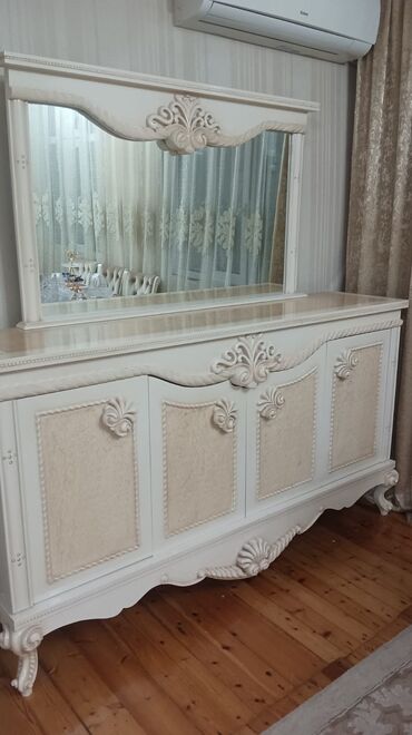 Qonaq otağı dəstləri: Komod, Masa və oturacaqlar, Servant — 11