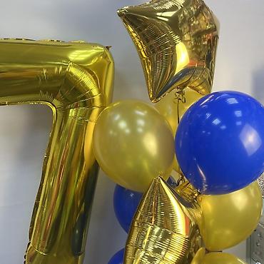 Воздушные шары и принадлежности: Наборы воздушных шаров с цифрами и декоративными связками - Большие at lalafo.kg — 5 Воздушные шары и принадлежности: Наборы воздушных шаров с цифрами и декоративными связками - Большие — 5