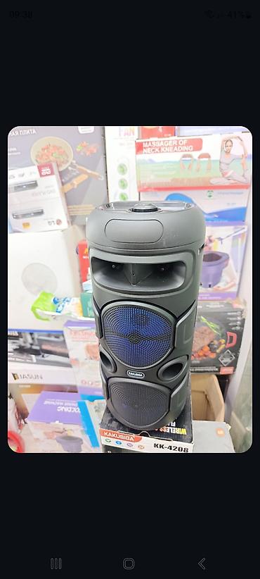 ses guclendirici kalonka: TƏZƏDİ. Kakusiga KK-4208 portativ səsgücləndirici (Bluetooth — 1