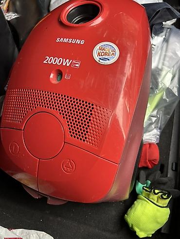 Пылесосы: Samsung torbalı tozsoran – 2000W, Koreyada istehsal. Xüsusiyyətlər: - — 3