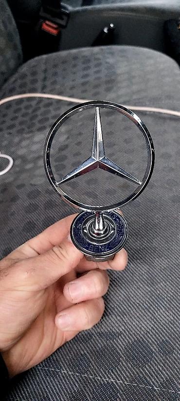 vaz 2107 disk: Mercedes-Benz kapot emblemi - orijinal tip — 2