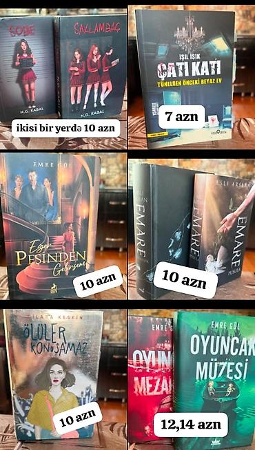 sumqayıt velosiped satışı: Türk kitapları 10 azn — 1