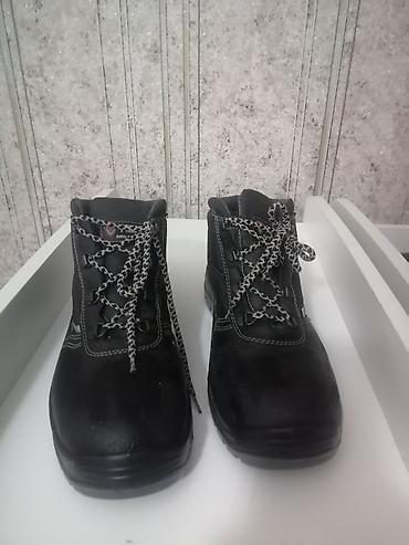 uzun bot: PRIME Safety Shoes iş ayaqqabısı - Model: orta boy (ankle) bağcıqlı — 1