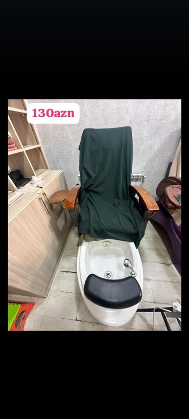 salon mebeli islenmis: Pedikur kreslo
Qiymet 130 azn 
Unvan. ünvan 9cu mkr (Nuray 🌜