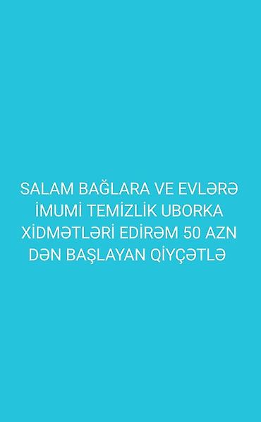 Təmizlik xidmətləri: Təmizlik | Evlər | Ümumi təmizlik — 1