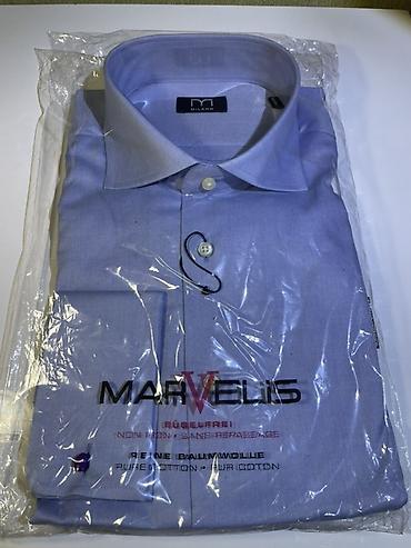 Köynək, Milano, 2XL, rəng - Mavi lalafo.az -da Köynək, Milano, 2XL, rəng - Mavi