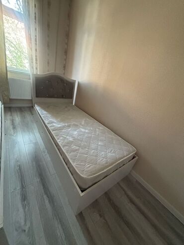 кровать трансформер: Yeni, Təknəfərlik çarpayı, Bazalı, Matras ilə, Siyirməsiz