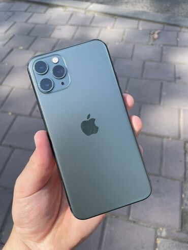 защитное стекло huawei: IPhone 11 Pro, Колдонулган, 256 ГБ, Matte Midnight Green, Коргоочу айнек, Каптама, Кабель, 70 %