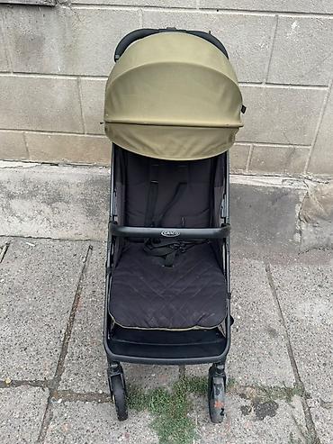 коляска graco: Коляска, цвет - Черный, Б/у — 1