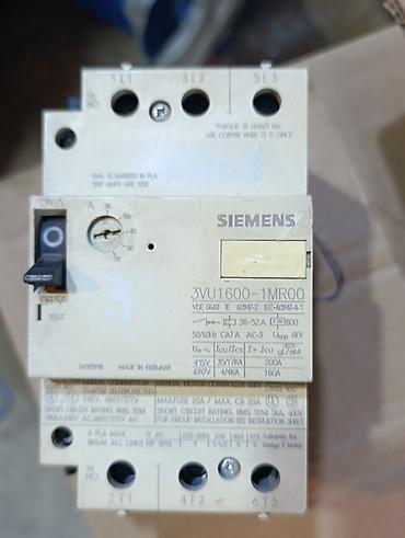 Elektrik malları: KONTAKTOR Siemens və Telemecanique elektrik avadanlığı dəsti — 1