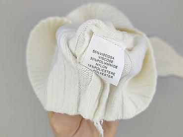 niebieski sweter: Golf damski, rozmiar L — 4