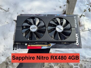 Видеокарты: Видеокарта, Sapphire, Radeon RX, 4 ГБ