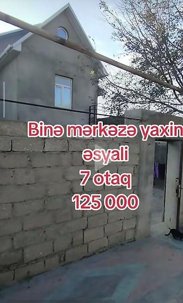 modern ev: Bina qəsəbəsimerkeze piyada gedib gelinir-2 mertebe 1 mansar., mərkəzə — 3