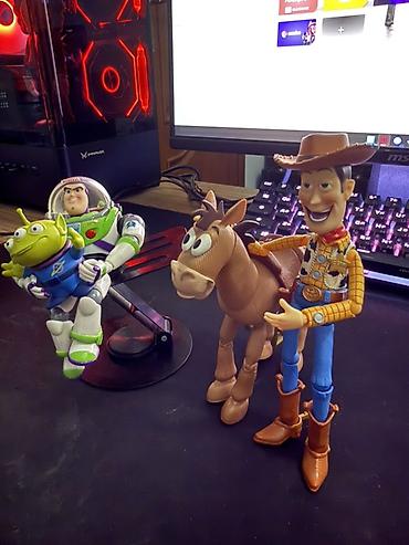 lalafo oyuncaqlar: Toy Story fiqurlari Woody Figure Buzz Lightyear Figure Her ikisi de — 2