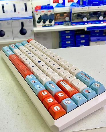 logitech superlight 2: Клавиатура, Darmoshark, Механическая, Проводное, Bluetooth подключение, Размер: 65% — 2