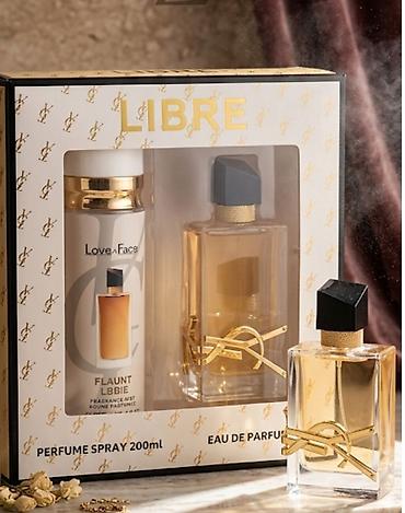 libre parfum: Ysl Libre Dest Parfum+Parfumlu sprey sprey 250ml parfum 100ml cox — 1