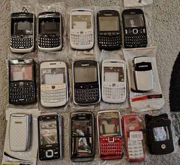 Digər ehtiyat hissələri: Köhnə model mobil telefon korpusları və ehtiyat hissələri dəsti - — 17
