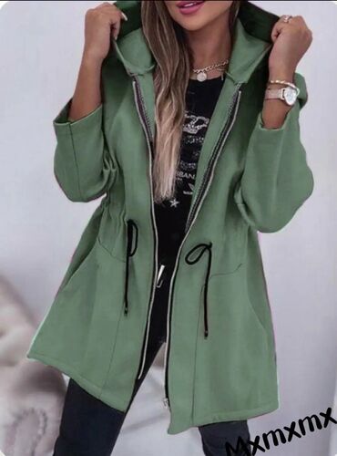 Dukserice: S (EU 36), Jednobojni, bоја - Siva — 6