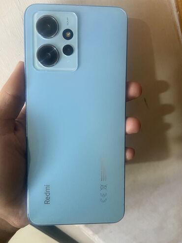 telefon xiomi: Xiaomi Redmi Note 12, 128 GB, rəng - Mavi, 
 Zəmanət, Sensor, Barmaq izi