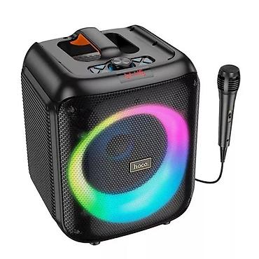 ses mixeri: HOCO HA1 Graceful Karaoke Dinamik 45W, RGB və Simli Mikrofon HOCO HA1 — 1