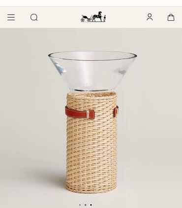 купить посуду zepter: Есть в наличии Hermes Paris L’osier ваза