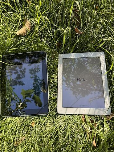 Планшеты: Планшет, Apple, память 64 ГБ, 9" - 10", 3G, Б/у, Классический цвет - Серебристый — 1