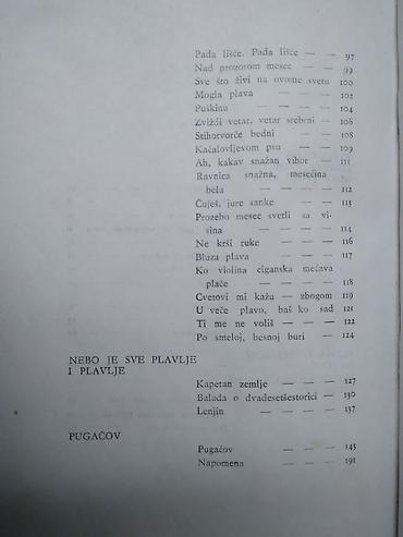 Sport & Hobby: Knjiga:Pugacov i druge pesme-S.Jesenjin,tvrdi povez,189 str. 17 cm at lalafo.rs — 5 Sport & Hobby: Knjiga:Pugacov i druge pesme-S.Jesenjin,tvrdi povez,189 str. 17 cm — 5