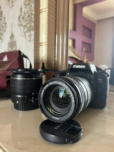 printer epson l222: Canon EOS 750D DSLR fotoaparat dəsti İkinci Canon 750D çox az işlənib — 1