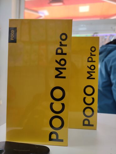 Poco M6 Pro, 256 GB, rəng - Qara, Sensor, Face ID