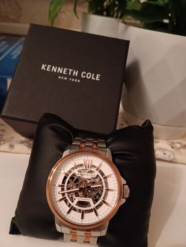 мужские часы механические: Часы KENNETH COLE New York automatic skeleton механические часы в