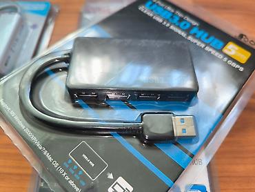 Другие комплектующие: USB-хаб USB 3.0 + 3xUSB 3.0 Black с разъемом дополнительного питания — at lalafo.kg — 4 Другие комплектующие: USB-хаб USB 3.0 + 3xUSB 3.0 Black с разъемом дополнительного питания — — 4
