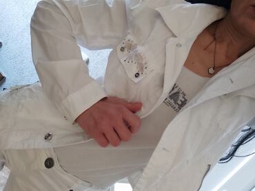 Ostale jakne, kaputi, prsluci: Bela jakna,niva,S — 7