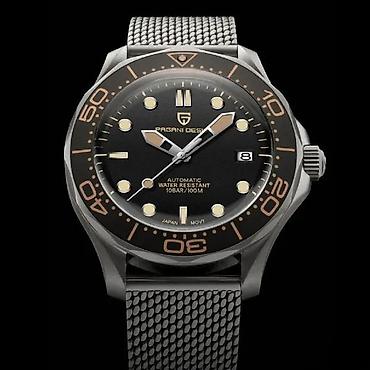 Ručni satovi: Pagani Design PD-1667 - Omega No Time To Die Seamaster Potpuno nov — 2
