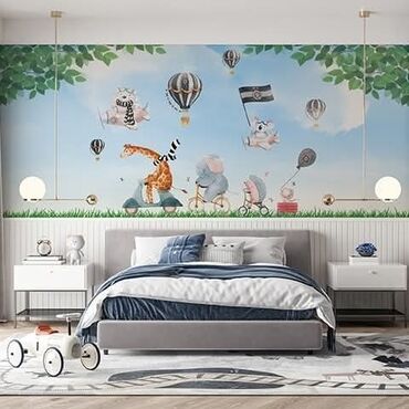 Tapete: Zidna tapeta sa motivima iz animiranog filma „Kralj Lavova“, idealna — 29