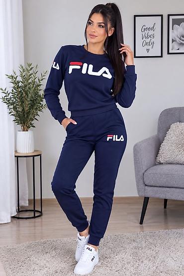 Gornji i donji deo: Ženski Fila komplet trenerke – duks + donji deo S M L XL 2XL - Model — 4