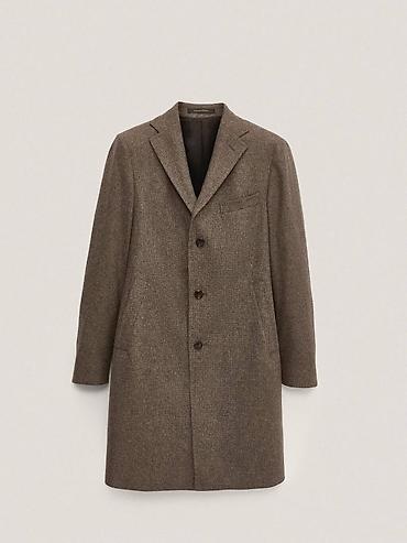 paltolar: Palto, Massimo Dutti, L, rəng - Qəhvəyi — 5