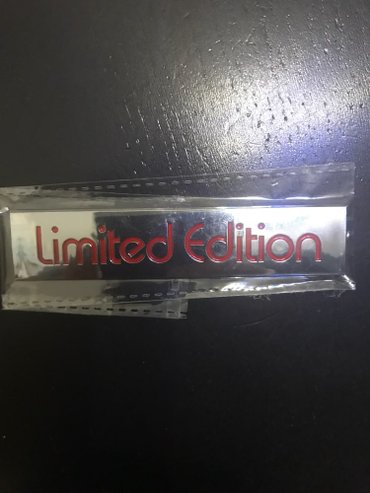 Tuning oprema: Samolepljiva metalna pločica - Limited Edition Namenjeno za vozila — 8