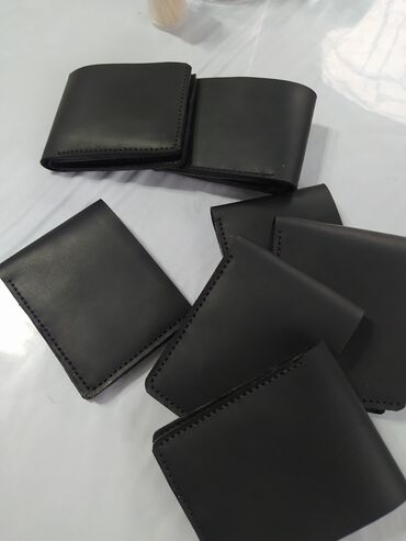 сумки ручные работы: Натурально кожаные портманы, размер 8,6 - 11,5. ручная работа