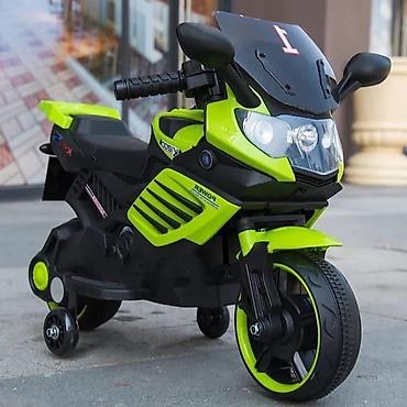 Детские электрокары: Elektrikli Motosiklet 4 yaşa qədər uşaqlar üçün EAC sertifikatı — 3