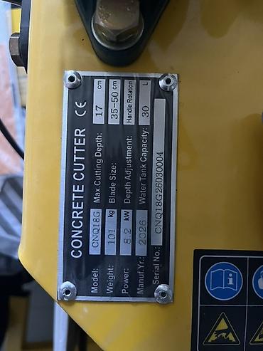 loncin: Бензиновая нарезчика швов по бетону CONCRETE CUTTER CNQ18G — 2