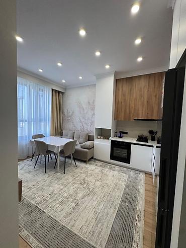 коктал: 1 комната, 41 м², Асанбай мкр Элитка, 6 этаж, Дизайнерский ремонт — 6