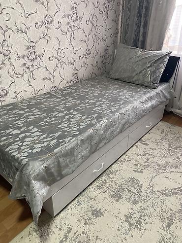 комтер: Односпальная кровать, Новый, С матрасом, длина - 200 см — 1
