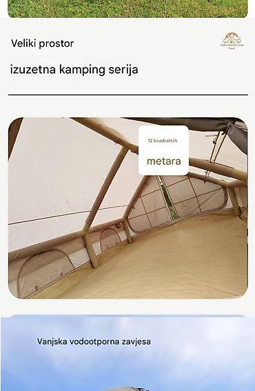 Oprema za kampovanje: Šator YunduAnxing – veliki porodični/ekspedicijski pneumatski šator ?2 — 6