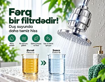 termal pasta: ECOLUX Duş Filtri – Təmiz və Komfortlu Duş Duş filtri suyun — 3