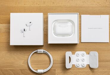 airpods qiyməti: Simsiz (Bluetooth) Yeni Qulaqcıqlar Apple, rəng - Ağ