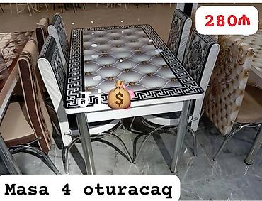 kapron stol stul: Masa desti rəng seçimi var — 1
